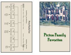 Picton Family Favorites