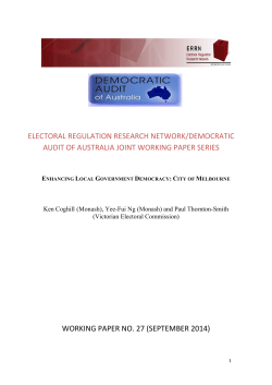 Enhancing Local Government Democracy