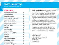 civics in context