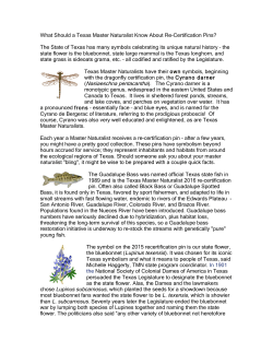 this is a PDF file - Texas Master Naturalist