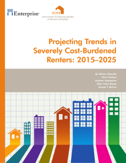 Projecting Trends in Severely Cost