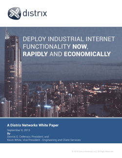Industrial Internet for Government and Industry