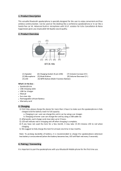 Avantalk BTCK-10b User Manual