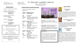 St. Patrick`s Catholic Church - Saint Patrick`s Roman Catholic Church
