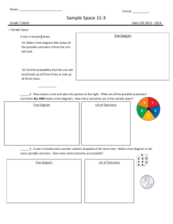 Sample Space 11-3 - Net Start Class