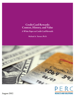 Credit Card Rewards: Context, History, and Value