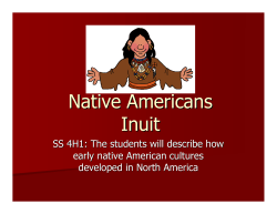 The Inuit - Effingham County Schools