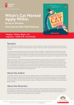 Witch`s Cat Wanted Apply Within