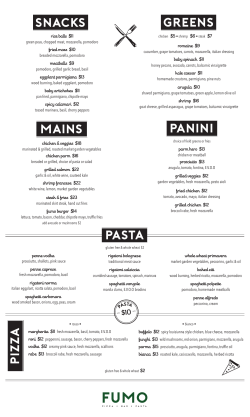 Lunch - Fumo Restaurant