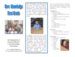1 CK Brochure 07 - Grace Lutheran School