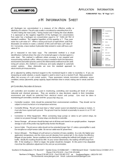 ph information sheet