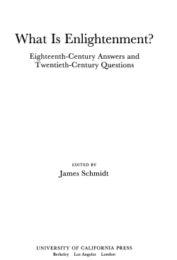 Kant_What is Enlightenment