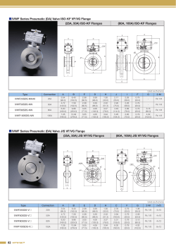 IVWF  Series  Pneumatic  (DA)  Valve  JIS  VF/VG  Flange (25A,  50A