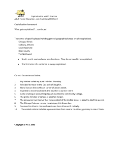 Capitalization > GED Practice Adult Home Education .com