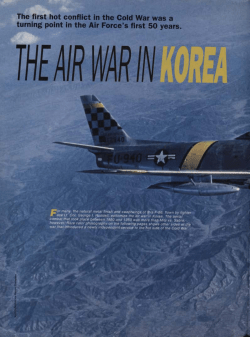 The Air War in Korea