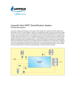 Leopold&reg; elimi-NITE&reg; Denitrification System
