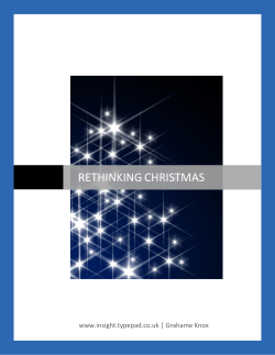 rethinking christmas - Insight