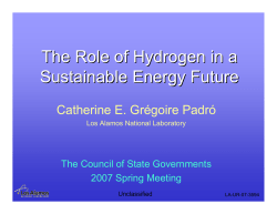 Cathy Padro: The Role of Hydrogen in a Sustainable Energy Future
