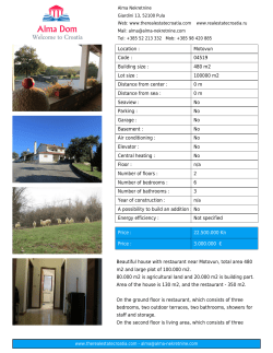 Location : Motovun Code : 04519 Building size : 480 m2 Lot size