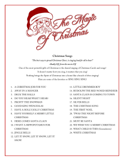 Christmas Songs - The Magic of Christmas