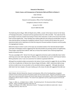 Stewards of Abundance - The Association of Theological Schools