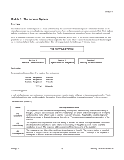 6 BIO30 LFM - CBE Project Server