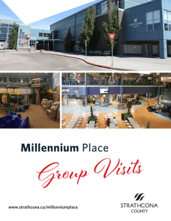 MIllennium Place group visits brochure