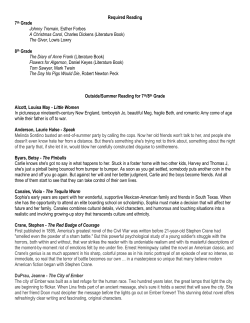 Middle School - Sacred Heart Academy