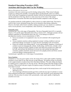 Acetylene and Oxygen Safe Use for Welding