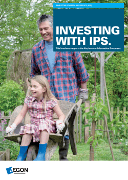 Investing with IPS - Investor Portfolio Service