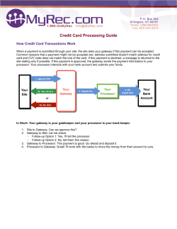 Credit Card Processing Guide