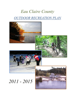 Outdoor Recreation Plan