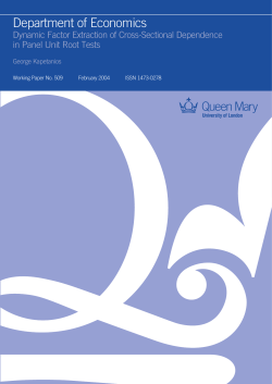 full paper - School of Economics and Finance