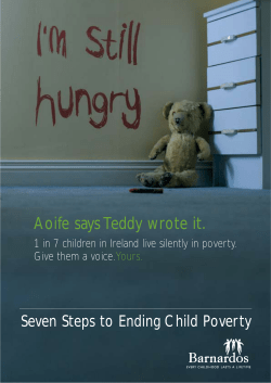 Seven Steps to Ending Child Poverty 2005 Report