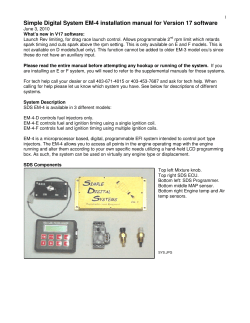 EM-4 main manual PDF - Simple Digital Systems