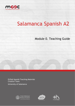 Salamanca Spanish A2