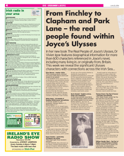 Read an extract from THE REAL PEOPLE OF JOYCE`S