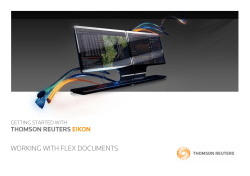 Getting Started with Flex Workbook