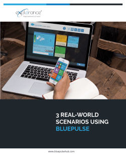 3 Real-World Scenarios Using Bluepulse