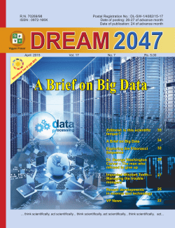 April 2015 - Vigyan Prasar