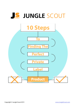 10 Steps - Jungle Scout