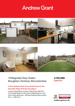 10 Magnolia Close, Drakes Broughton, Pershore