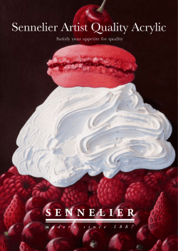 Sennelier Artist Quality Acrylic