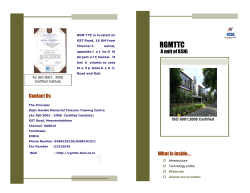 Profile - rgmttc