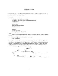 The Making of a Mala