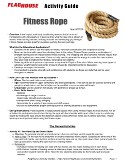 Fitness Rope