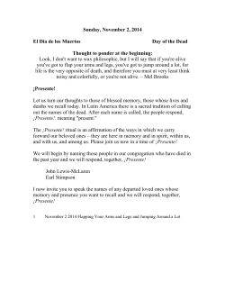November 2 2014 Day of the Dead