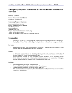 Public Health and Medical Services