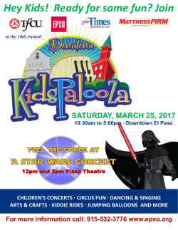 to Event Document - El Paso Symphony Orchestra