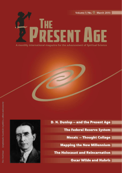 DN Dunlop - The Anthroposophical Society